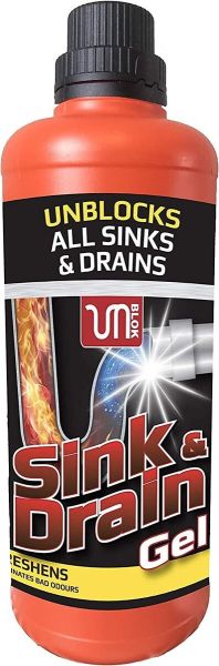 ЪНБЛОК ГЕЛ ЗА ОТПУШВАНЕ НА КАНАЛИ 1000 МЛ
