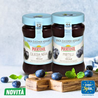 СЛАДКО ИТАЛИАНСКО ПУЕРТО СОЛ ЧЕРНА ЧЕРЕША БЕЗ ЗАХАР 285 ГР