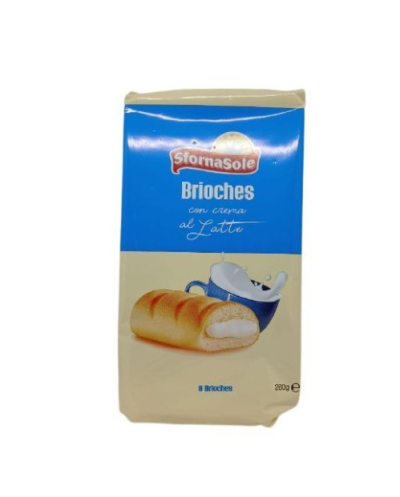 БРИОШИ СФОРНАСОЛЕ С МЛЯКО 8 БР 280 Г