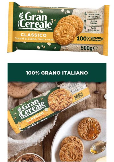 БИСКВИТИ ГРАН ЧЕРЕАЛЕ 2 Х 250 ГР