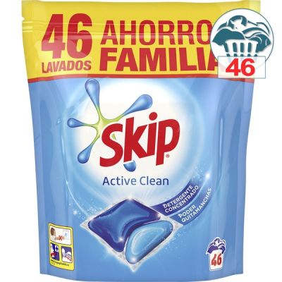 СКИП АКТИВ КЛИЙН КАПСУЛИ ЗА ПРАНЕ 46 БР