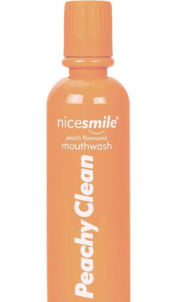 ЕКС ОУ СИ  ВОДА ЗА УСТА ПРАСКОВА 330 МЛ /ОРАНЖЕВ/