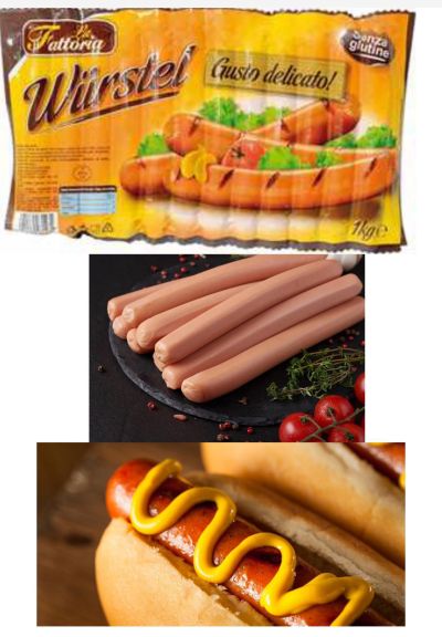 КРЕНВИРШИ ЛА ФАТОРИА ВУРСТ БЕЗ ГЛУТЕН 1000 ГР