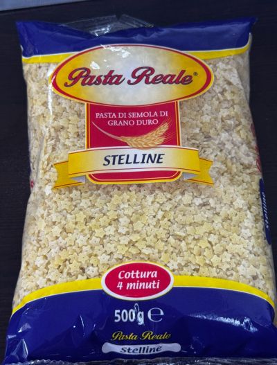 ПАСТА РЕАЛЕ СТЕЛИНИ ЗВЕЗДИЧКИ 500 ГР
