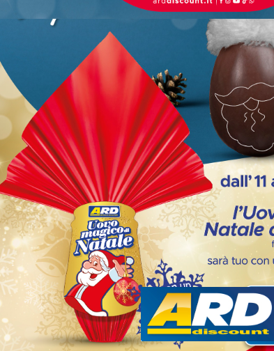 КОЛЕДНО ЩРАУСОВО ЯЙЦЕ АРД С МЛЕЧЕН ШОКОЛАД  150 ГР 