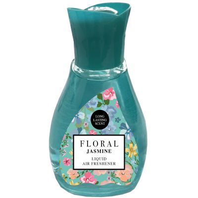 ФЛОРАЛ ЖАСМИН АРОМАТИЗАТОР ЗА ВЪЗДУХ С ФИТИЛ 375 МЛ / ЗЕЛЕН / 