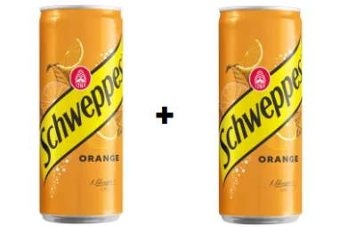 1 +1 ШВЕПС ПОРТОКАЛ КЕН 330 МЛ