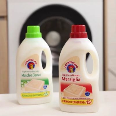 ШАНТЕКЛЕР ТЕЧЕН ГЕЛ ЗА ПРАНЕ БЯЛ МУСКУС 1500 МЛ 27 ПР