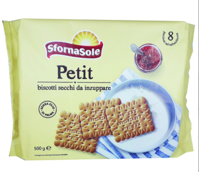 СФОРНАСОЛЕ  ЧАЕНИ БИСКВИТИ ПЕТИТ 500 ГР