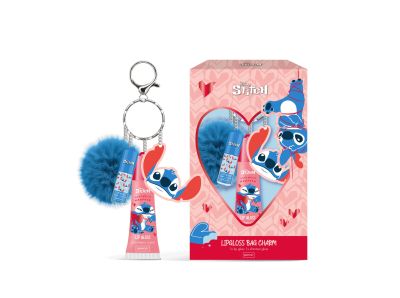 ДИСНИ СТИЧ КЛЮЧОДЪРЖАТЕЛ + ГЛАНЦ ЗА УСТНИ 1 МЛ + БЛЕСТЯЩ ГЛАНЦ ЗА УСТНИ 7 МЛ