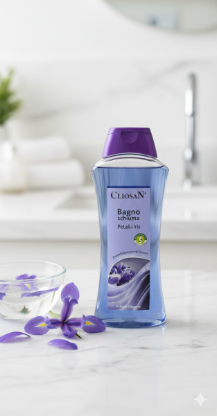  КЛИОСАН ДУШ ГЕЛ ИРИС И ТЕМЕНУЖКА 750 МЛ /ЛИЛАВ/