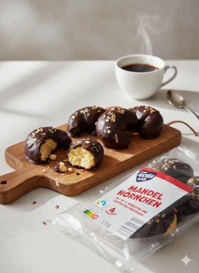  НЕМСКИ СЛАДКИ С ЧЕРЕН ШОКОЛАД ,МАРЦИПАН И БАДЕМИ  175 ГР