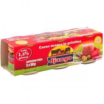 ДЖАНГО  ТЕЛЕШКО В ЖЕЛАТИН БЕЗ ГЛУТЕН 3 х 90 ГР КАРТОН 