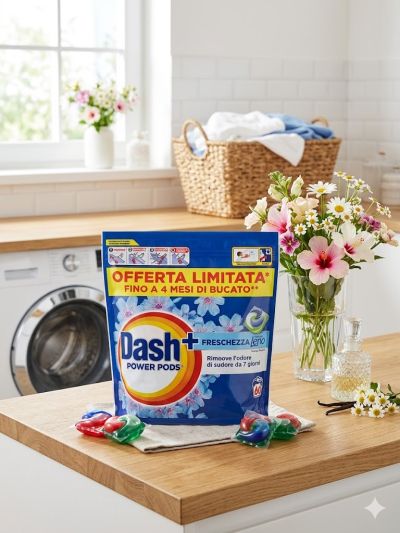 ДАШ ПАУЪР ПОДС ПЛЮС ФРЕЧЕЗА ПРИМАВЕРА КАПСУЛИ ЗА ПРАНЕ 60 БР /ПЛИК/