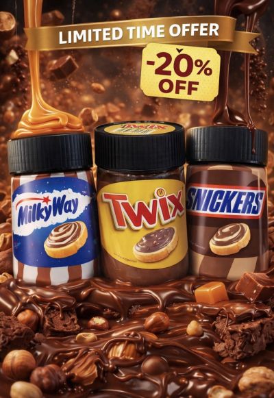 ТУИКС ТЕЧЕН ШОКОЛАД 350 ГР