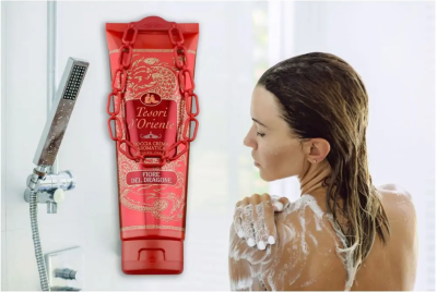 ТЕЗОРИ ДИ ОРИЕНТА ДУШ ГЕЛ ФИОРИ ДРАГОНЕ 250 МЛ / ЧЕРВЕН / 