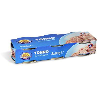 РИБА ТОН АТЕНА В СОБСТВЕН СОС 3 Х 80 ГР