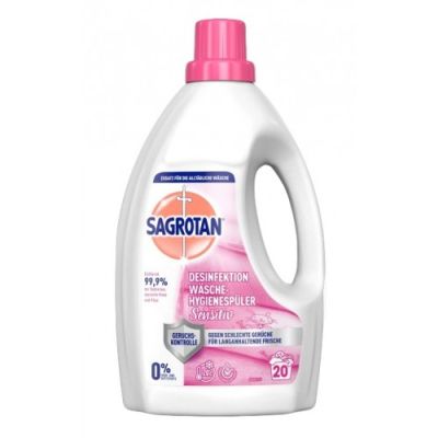 САГРОТАН ТЕЧНА ДЕЗИНФЕКЦИРАЩА ДОБАВКА  СЕНЗИТИВ 99.99 % 40 ДОЗИ 1500 МЛ