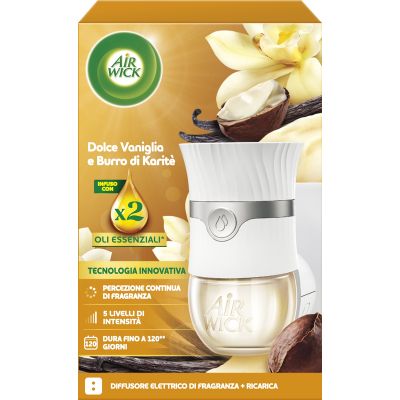 ЕЪР УИК ВАНИЛИЯ И МАСЛО ОТ ШИЙ ЕЛ. МАШИНКА + ПЪЛНИТЕЛ 15 МЛ