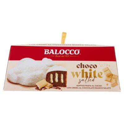 КОЛОМБА БАЛОКО ШОКОЛАДОВ КЕКС ОТВЪТРЕ С БЯЛ ШОКОЛАД 750 ГР