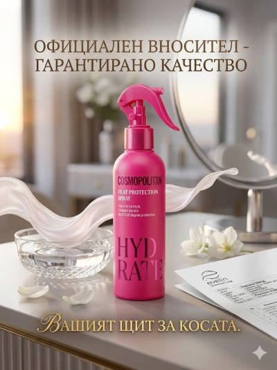 КОСМОПОЛИТЪН СПРЕЙ ЗА КОСА С ТОПЛИННА ЗАЩИТА 200 МЛ