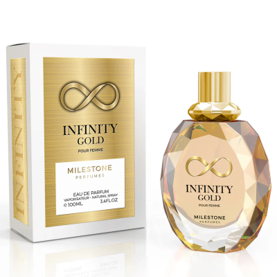 АРАБСКИ ДАМСКИ ПАРФЮМ INFINITY GOLD MILESTONE 100 МЛ