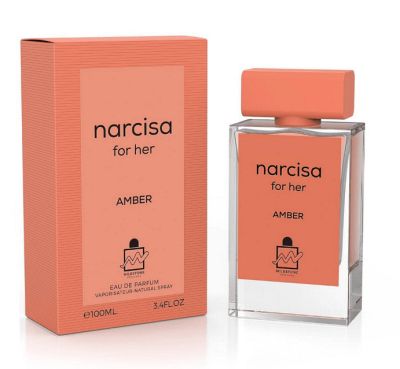 ФРЕНСКИ ДАМСКИ ПАРФЮМ NARCISA FOR HER AMBER 100 МЛ - TESTER