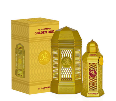 АРАБСКИ МЪЖКИ ПАРФЮМ GOLDEN OUD AL HARMAIN 100 МЛ - TESTER
