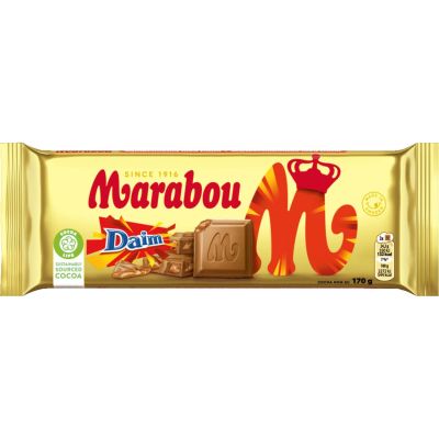 МАРАБОУ МЛЕЧЕН ШОКОЛАД ДАИМ ШВЕДСКО СЪВЪРШЕНСТВО 170 ГР
