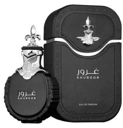 АРАБСКИ УНИСЕКС ПАРФЮМ FRAGRANCE WORLD GHUROOR BLACK 80 МЛ 