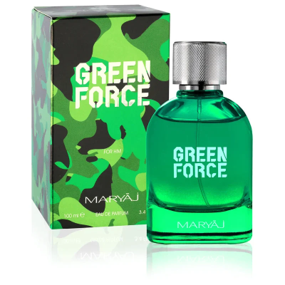 АРАБСКИ МЪЖКИ ПАРФЮМ MARYAJ GREEN FORCE 100 МЛ