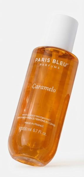 ПАРФЮМЕН СПРЕЙ ЗА ТЯЛО И КОСА PARIS BLEU CARAMELO (BODY & HAIR MIST) 200 МЛ