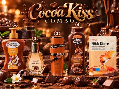 АРАБСКИ УНИСЕКС COCOA KISS COMBO 5 ПРОДУКТА