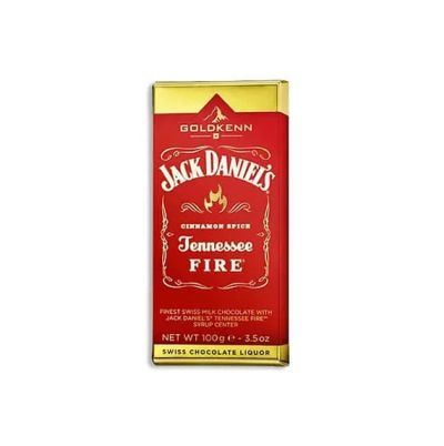 ШОКОЛАД ДЖАК ДАНИЕЛС  FIRE 100 ГР МЕД 