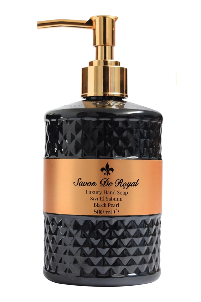 SAVON DE ROYAL ЛУКСОЗЕН ТЕЧЕН САПУН ЗА РЪЦЕ ЧЕРНА ПЕРЛА 500 МЛ