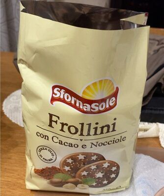 БИСКВИТИ СФОРНАСОЛЕ КАКОВИ СЪС ЗВЕЗДИЧКИ И ЛЕШНИЦИ 350 ГР