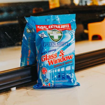 ГРИЙН ШИЛД КЪРПИ ЗА ПРОЗОРЦИ И СТЪКЛА 70 БР /СИНИ/