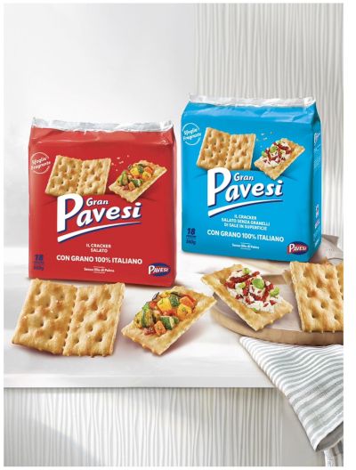 КРЕКЕРИ ГРАН ПАВЕСИ БЕЗ СОЛ 560 ГР /СИНИ/