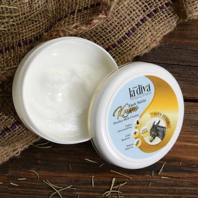 ЛА ДИВА КРЕМ С МАГАРЕШКО МЛЯКО КУТИЯ 150 МЛ