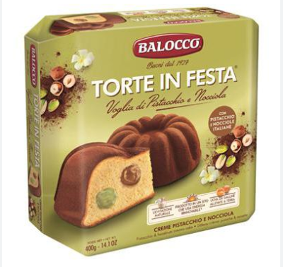 БАЛОКО ИТАЛИАНСКИ КЕКС С ШАМ ФЪСТЪК 400 ГР