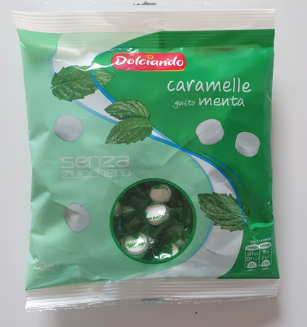 МЕНТОВИ БОНБОНИ ДОЛЧИАНДО БЕЗ ЗАХАР 80 ГР