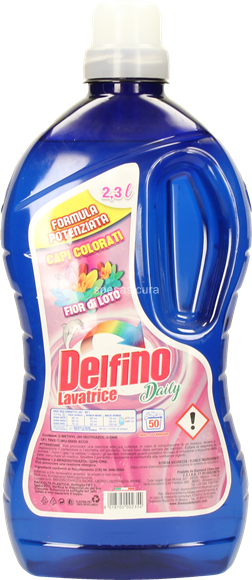 ДЕЛФИНО ТЕЧЕН ГЕЛ ЗА ЦВЕТНИ ДРЕХИ 2300 МЛ/50 П / РОЗОВ / 