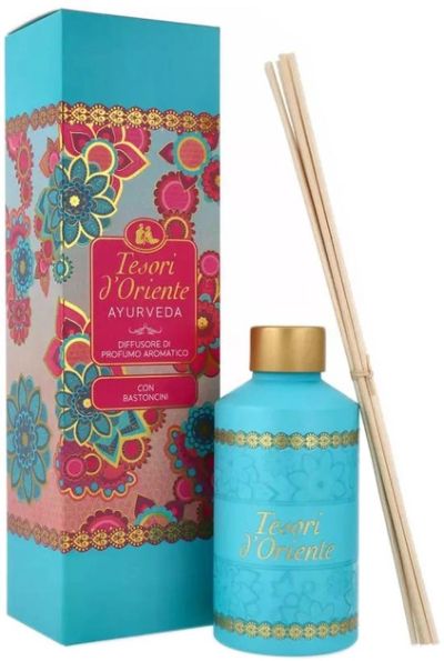 ТЕЗОРИ ДЕФУЗЕР С АРОМАТНИ ПРЪЧИЦИ,  АРОМАТ АЮВЕРДА 200 МЛ 