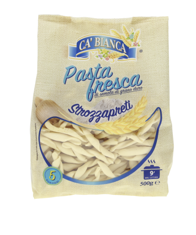 ПРЯСНА ПАСТА СТРОЗАПРЕТИ КА БИАНКА 500 ГР