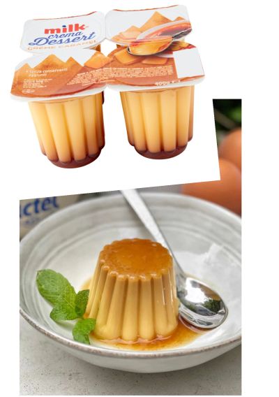 ИТАЛИАНСКИ ДЕСЕРТ КРЕМ КАРАМЕЛ 4 Х 100 ГР