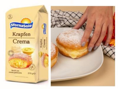 ПОНИЧКИ С КРЕМ СФОРНАСОЛЕ 5 БР В ОПАКОВКА 210 ГР